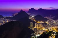 Brazil City Night View