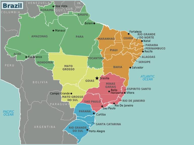 Geography in Brazil