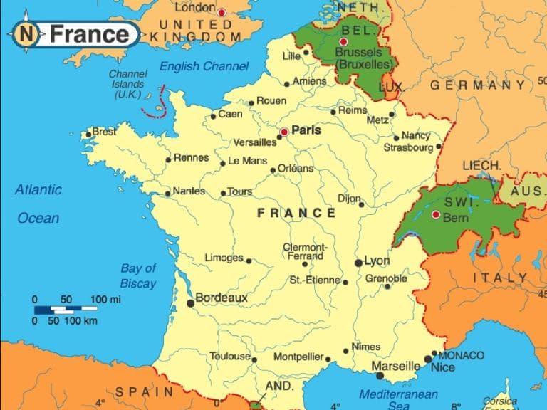 Geography in France