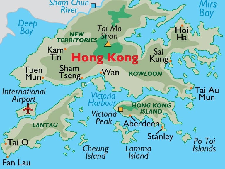 Geography in Hong Kong