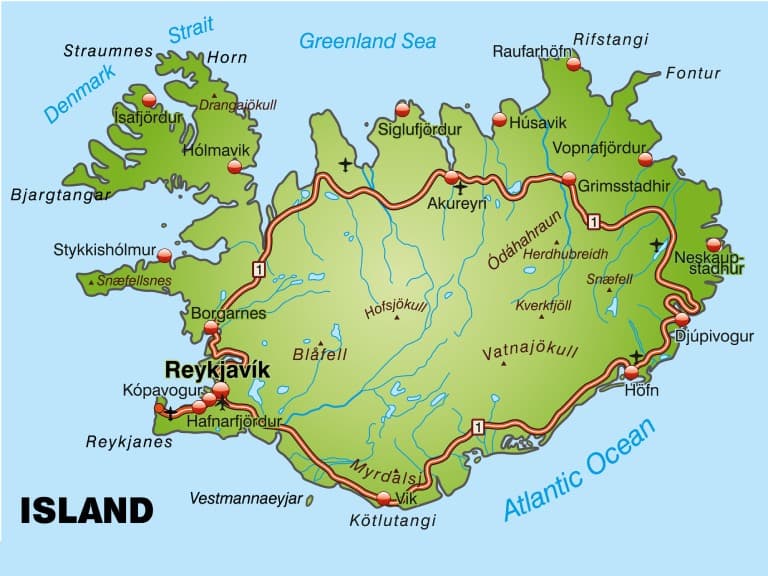 Geography in Iceland