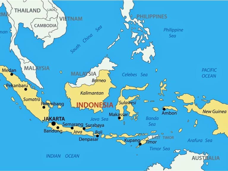 Geography in Indonesia