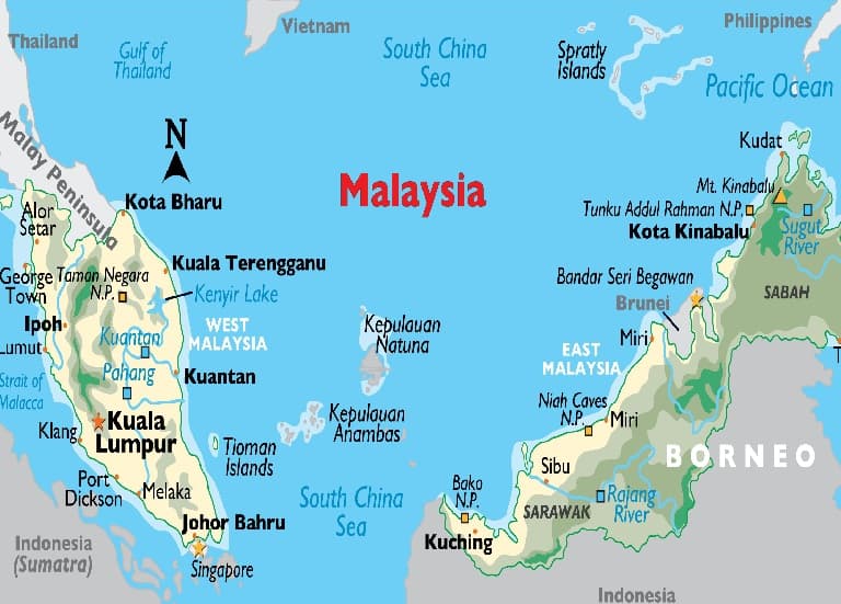 Geography in Malaysia