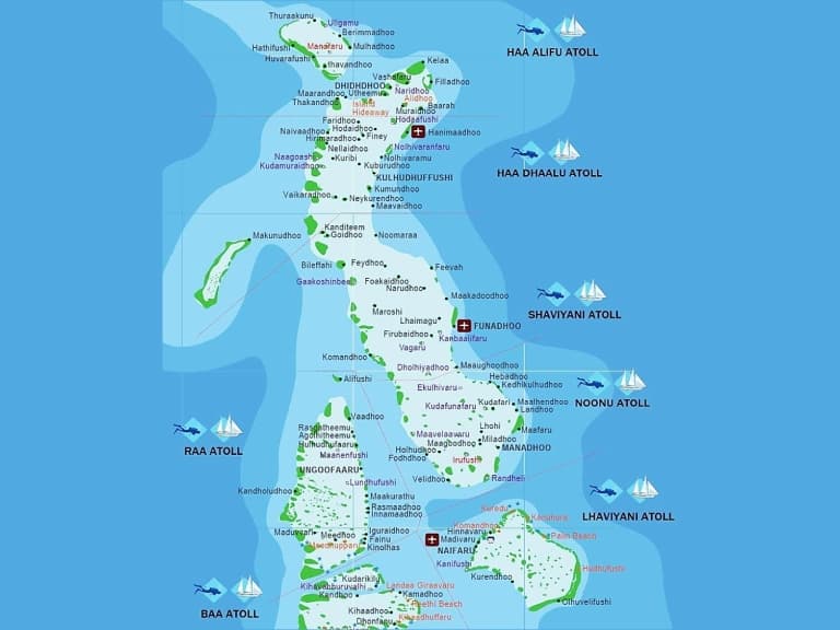 Geography in Republic of Maldives