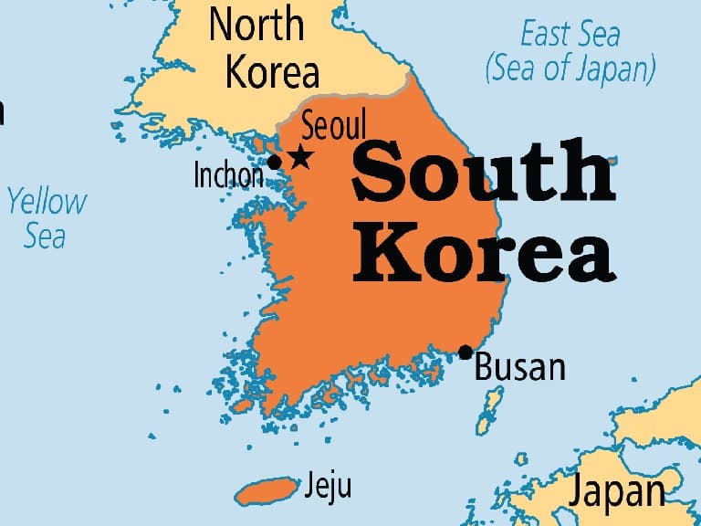 Geography in South Korea 