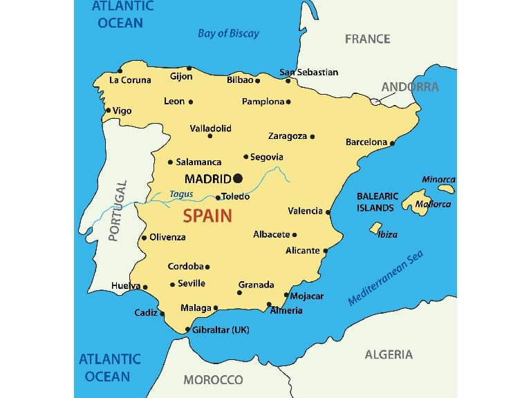 Geography in Spain