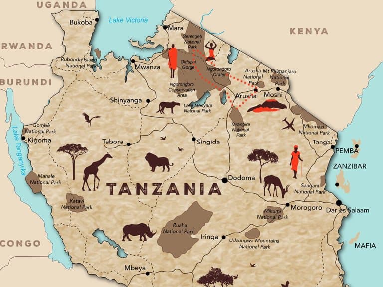 Geography in Tanzania