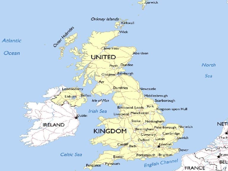 Geography in United Kingdom