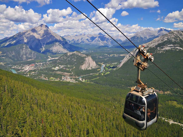 Banff Gondola On Sulphur Mountain - 4