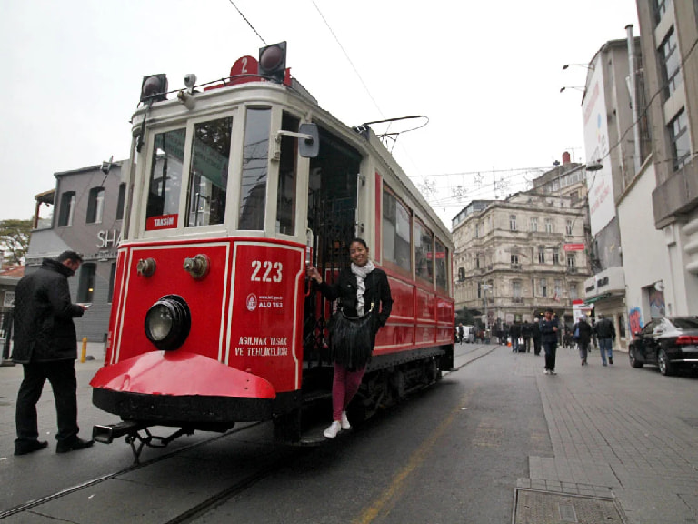 Catch The Tram At Taksim Square - 1