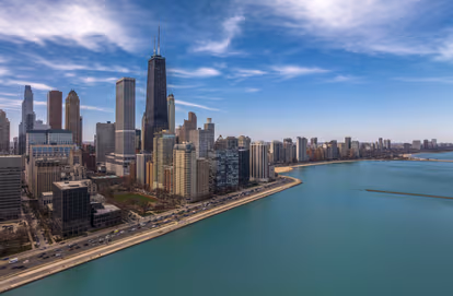 City tour of Chicago