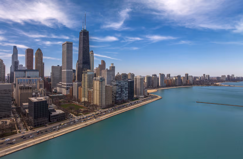 City tour of Chicago