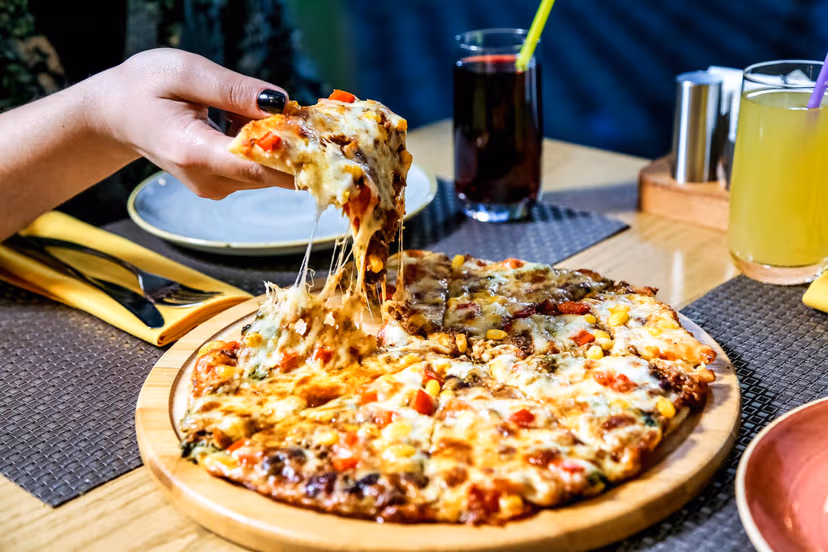 Enjoy some local Chicago Southside Pizza