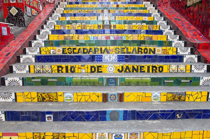 Visit Escadaria Selaron To Admire An Artist’s Work