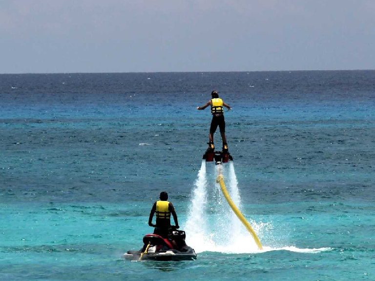 Experience Flyboarding At Chapora River - 1