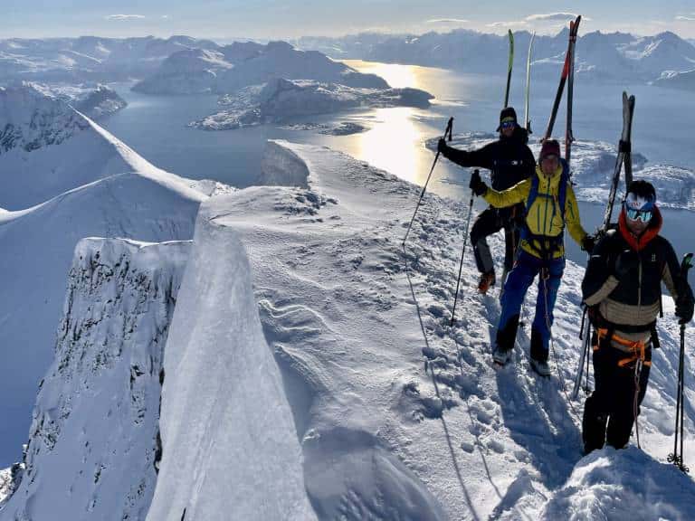 Go Skiing In The Lyngen Alps in Europe tour packages from Delhi