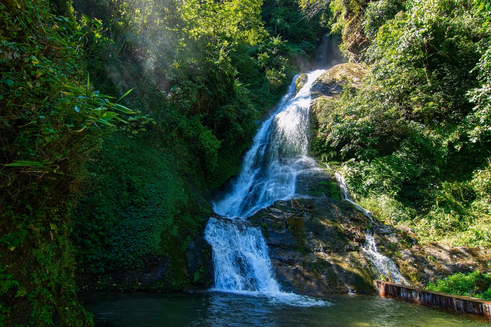 Kanchenjunga Water Falls - Everlasting Waterfall Of Sikkim