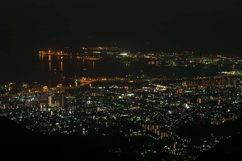 Kikuseidai view from top of Mt Roko in Japan Honeymoon Tours