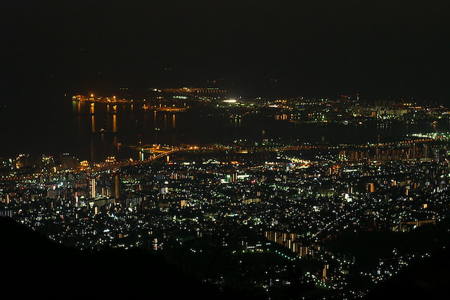 Kikuseidai view from top of Mt Roko