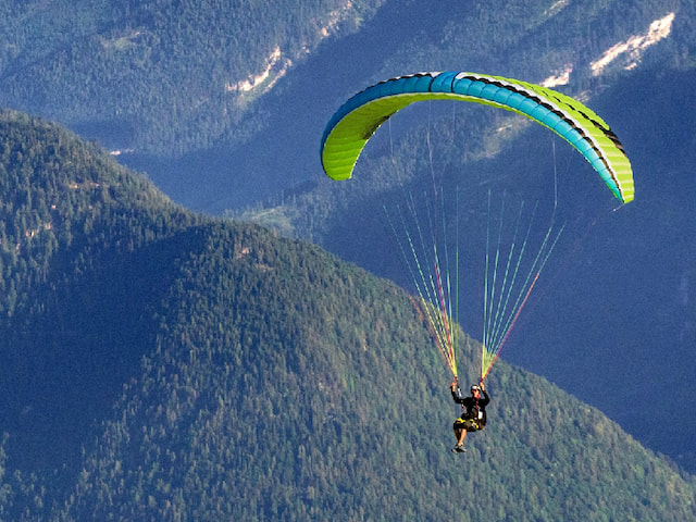 Enjoy paragliding at Khajjiar