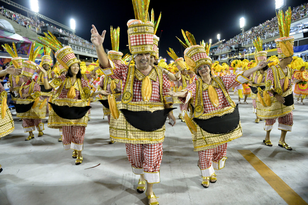 Swing A Little To Samba Beats On The Rio Carnival