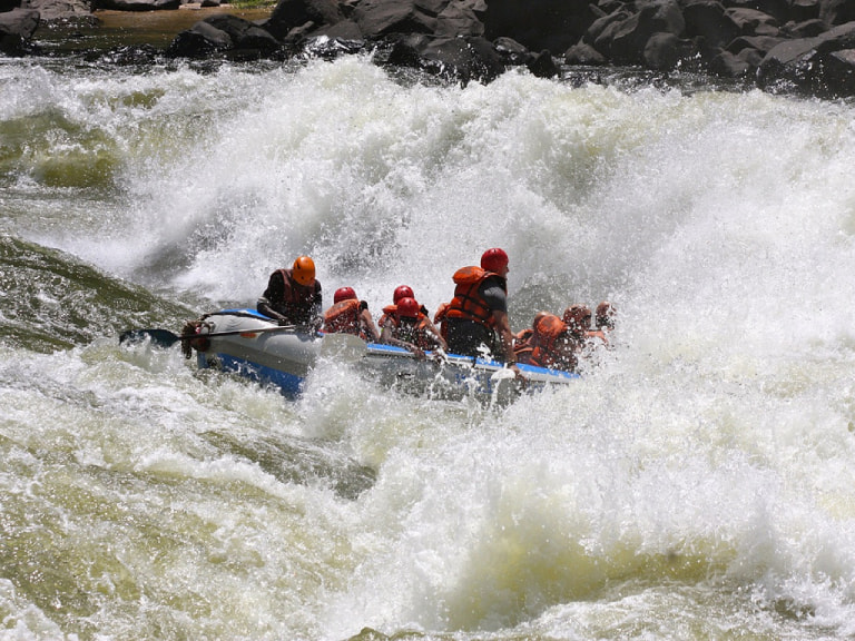 River Raft at Tana River - 1