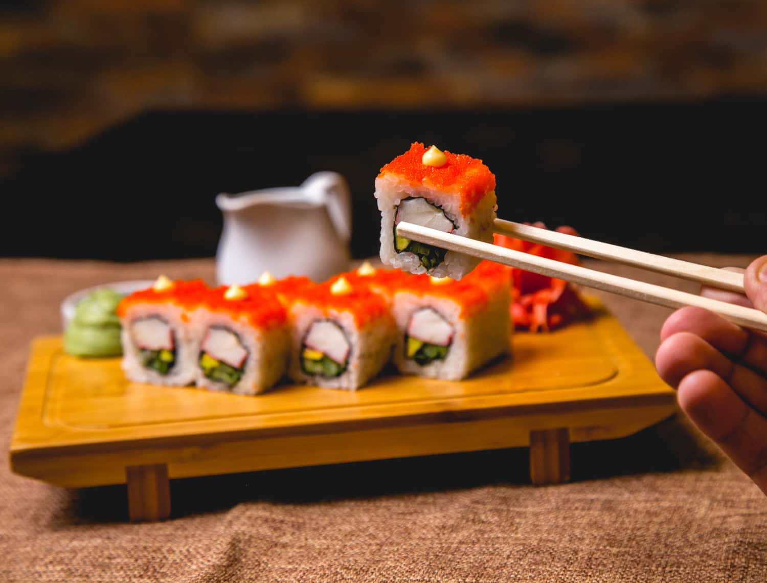 Sample Real California Sushi in ChinaTown in Florida Luxury Hotel Deals