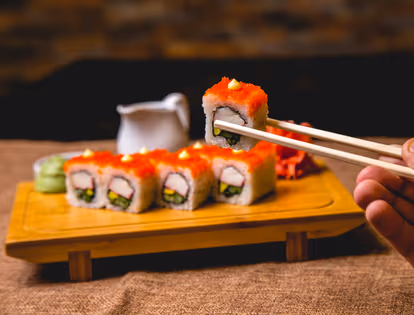 Sample Real California Sushi in ChinaTown