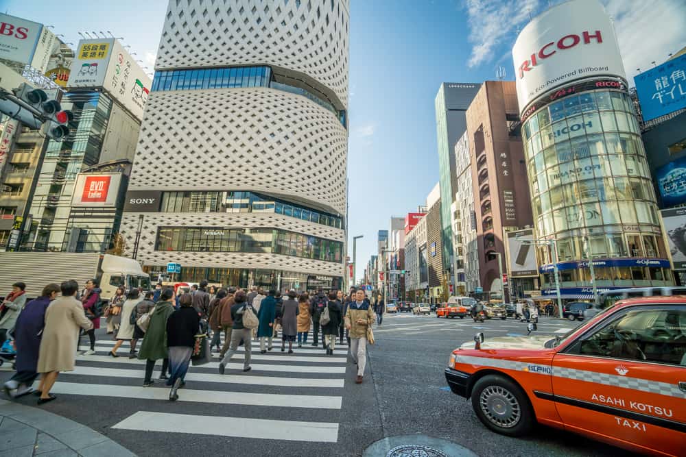 Shop till you literally drop at Ginza in Japan Honeymoon Tours