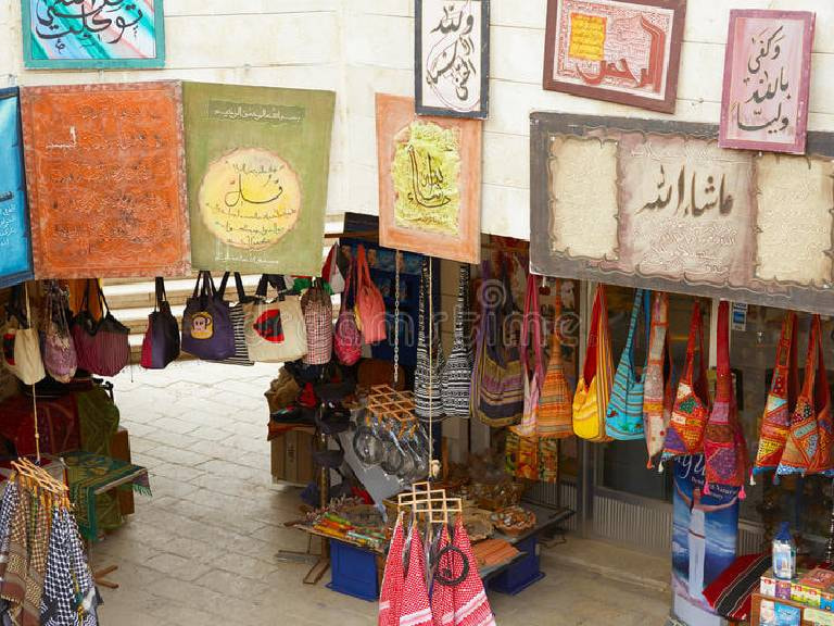 Shop At The Bazaar Of Amman - 1