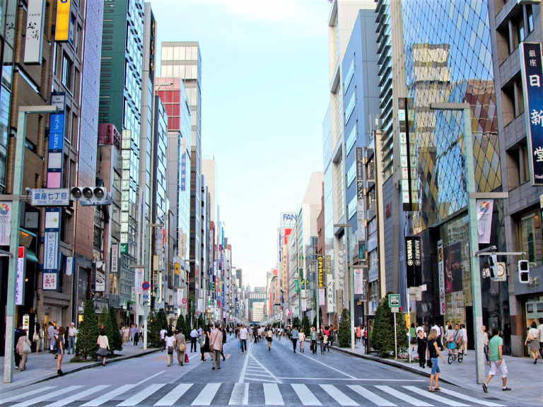Shop till you literally drop at Ginza - 1