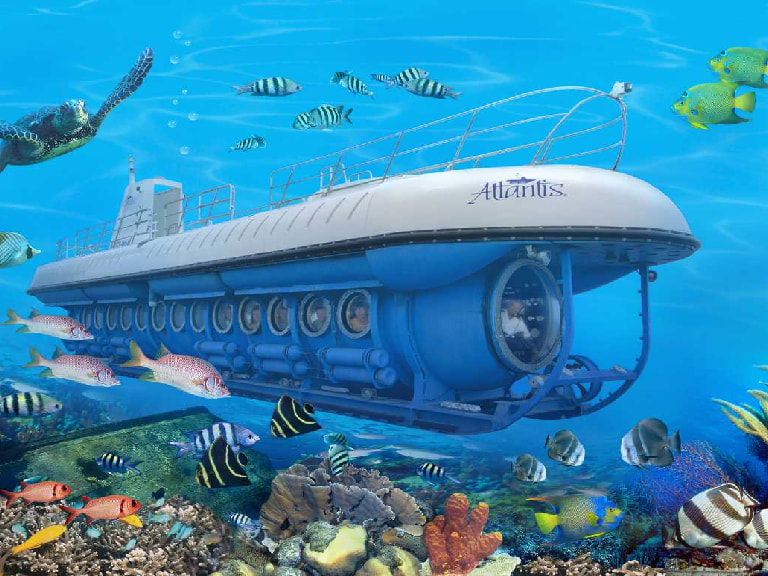 Submarine ride Maldives