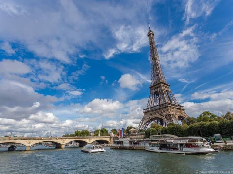 Take a boat tour of the Seine River