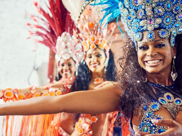 Swing A Little To Samba Beats On The Rio Carnival - 1