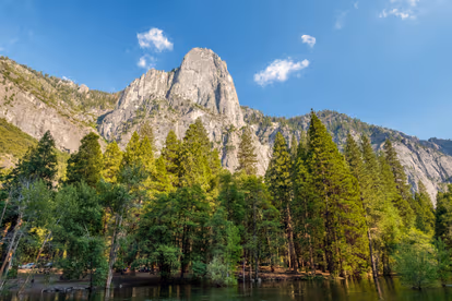 Tramp in Yosemite National Park