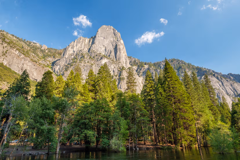 Tramp in Yosemite National Park