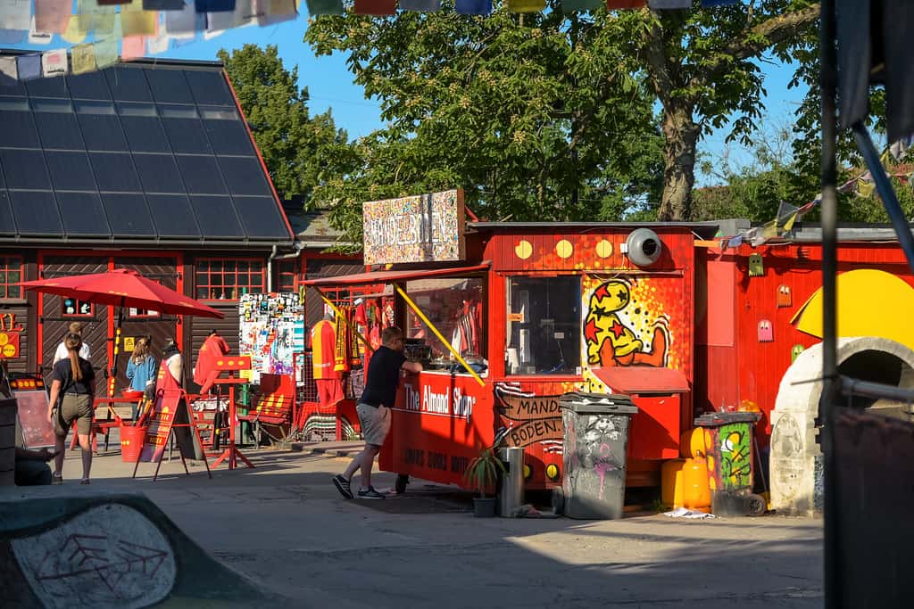 Visit The Colorful Christiania Town- Free Town in Europe tour packages from Delhi