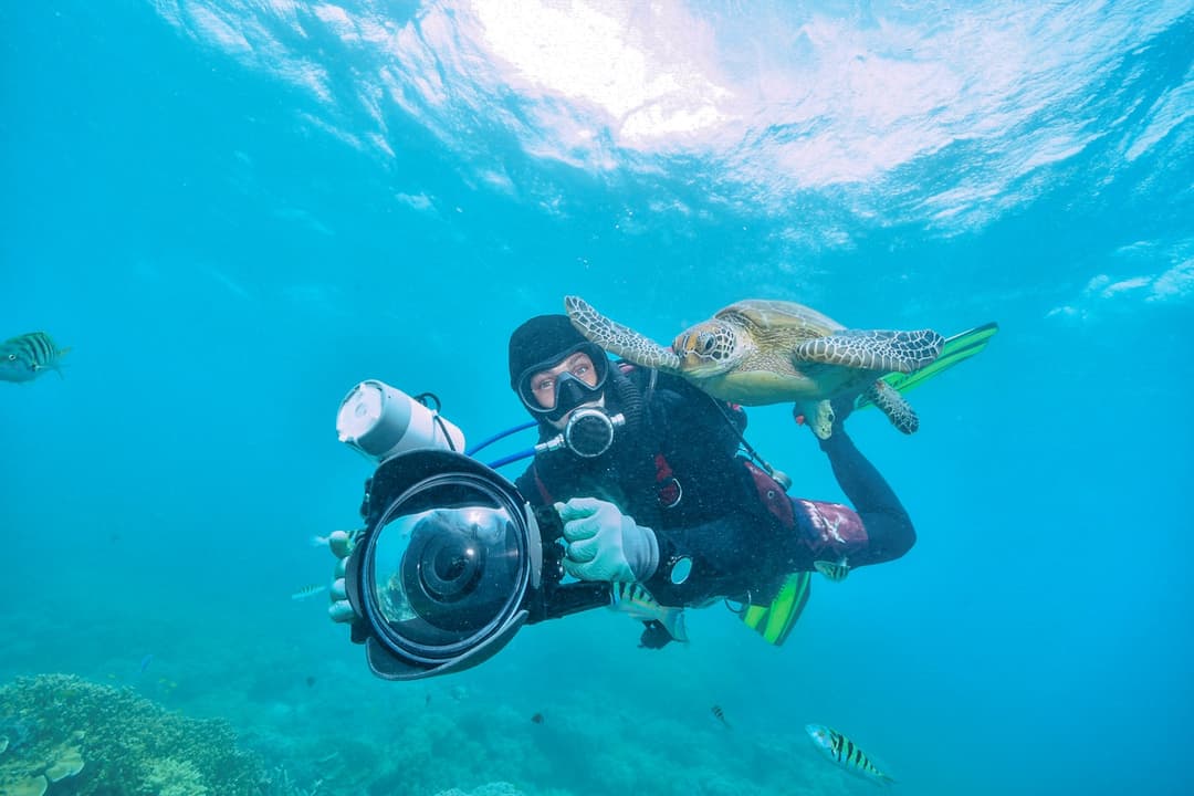 Experience Water Sports like Scuba Diving, Snorkeling and Surfing