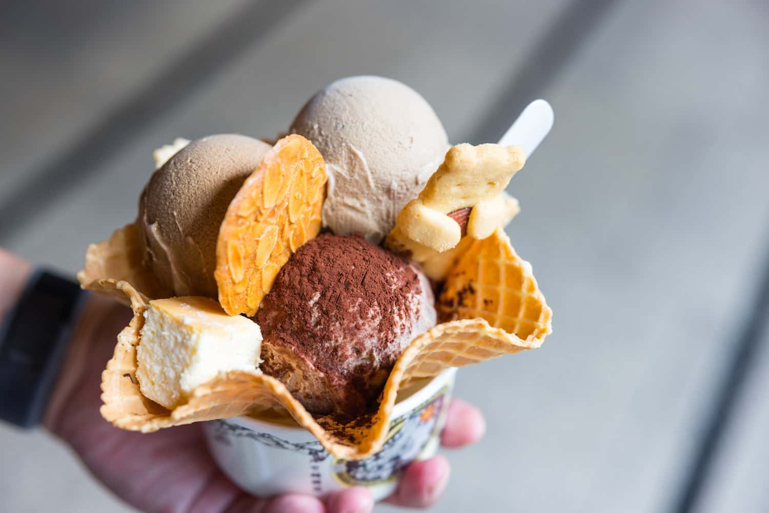 Gelato Ice Cream At Gelatissimo in Singapore Tour Packages from Delhi
