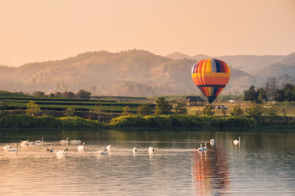 Hot Air Ballooning In Dambula