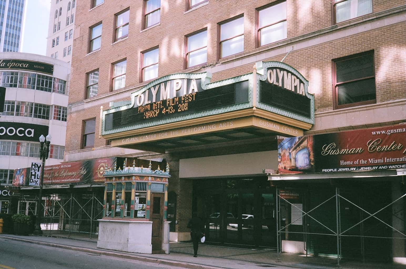 Catch a performance at the Olympia Theater in America Cruise