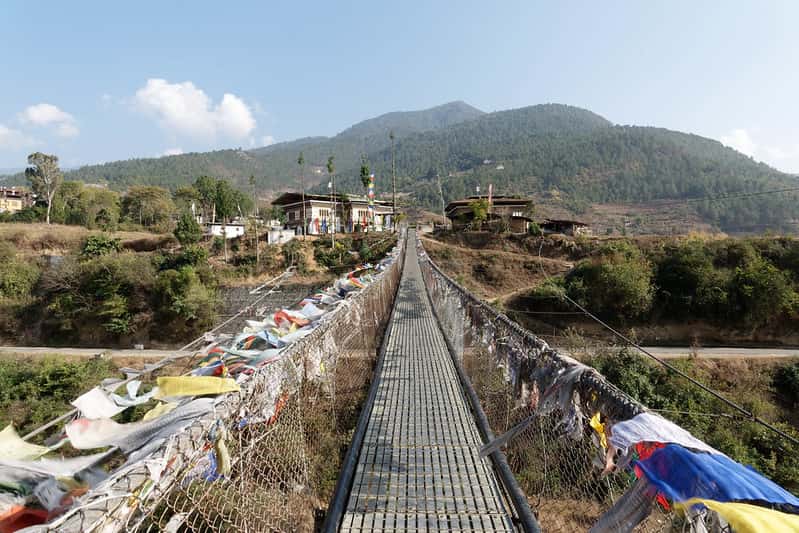 Punakha Suspension Bridge in India Summer 2026 Tours