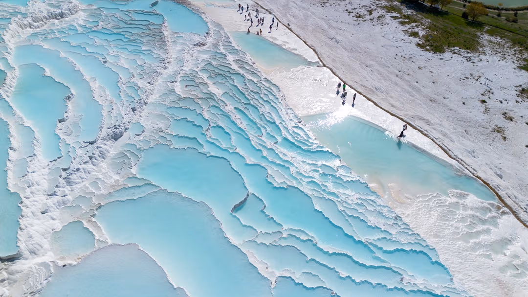 Soak Your Feet In Pamukkale Travertines