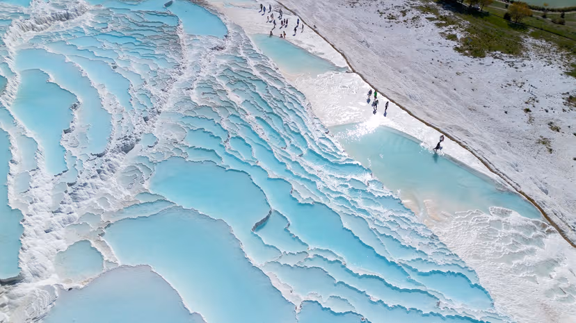 Soak Your Feet In Pamukkale Travertines