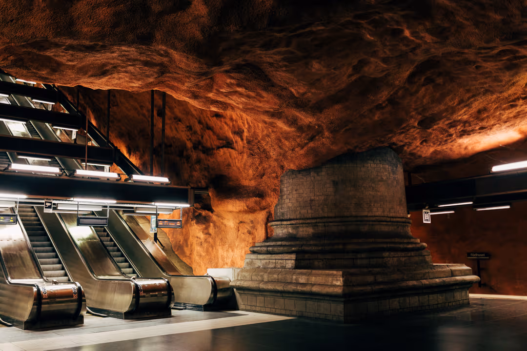 Visit The Underground Art Galleries In The Stockholm Metro