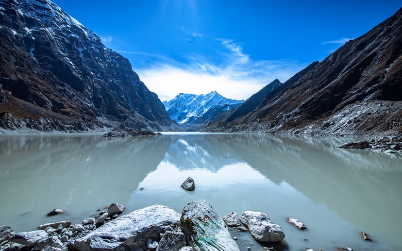 Tshangu Lake - The Glacial Lake Of Sikkim