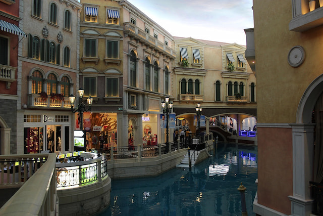Ride a Gondola at the Venetian Macao