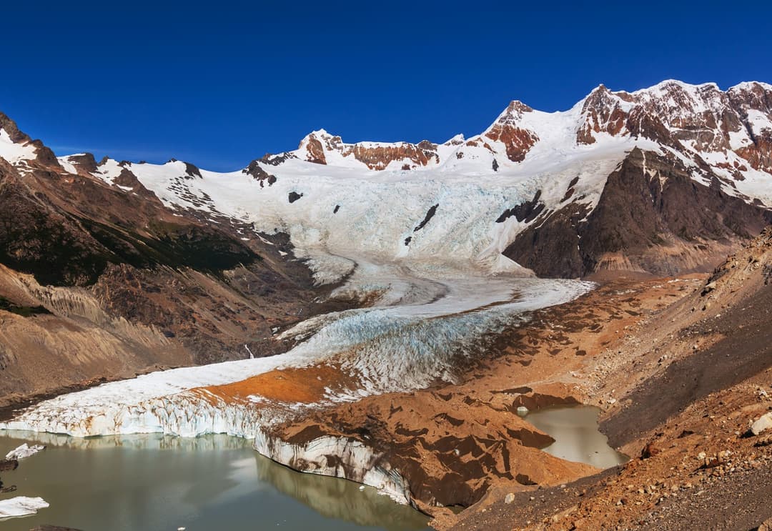 View of Thajiwas Glacier
