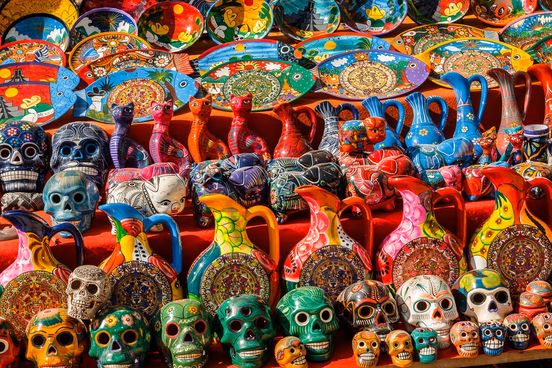 Visit a traditional Mexican market