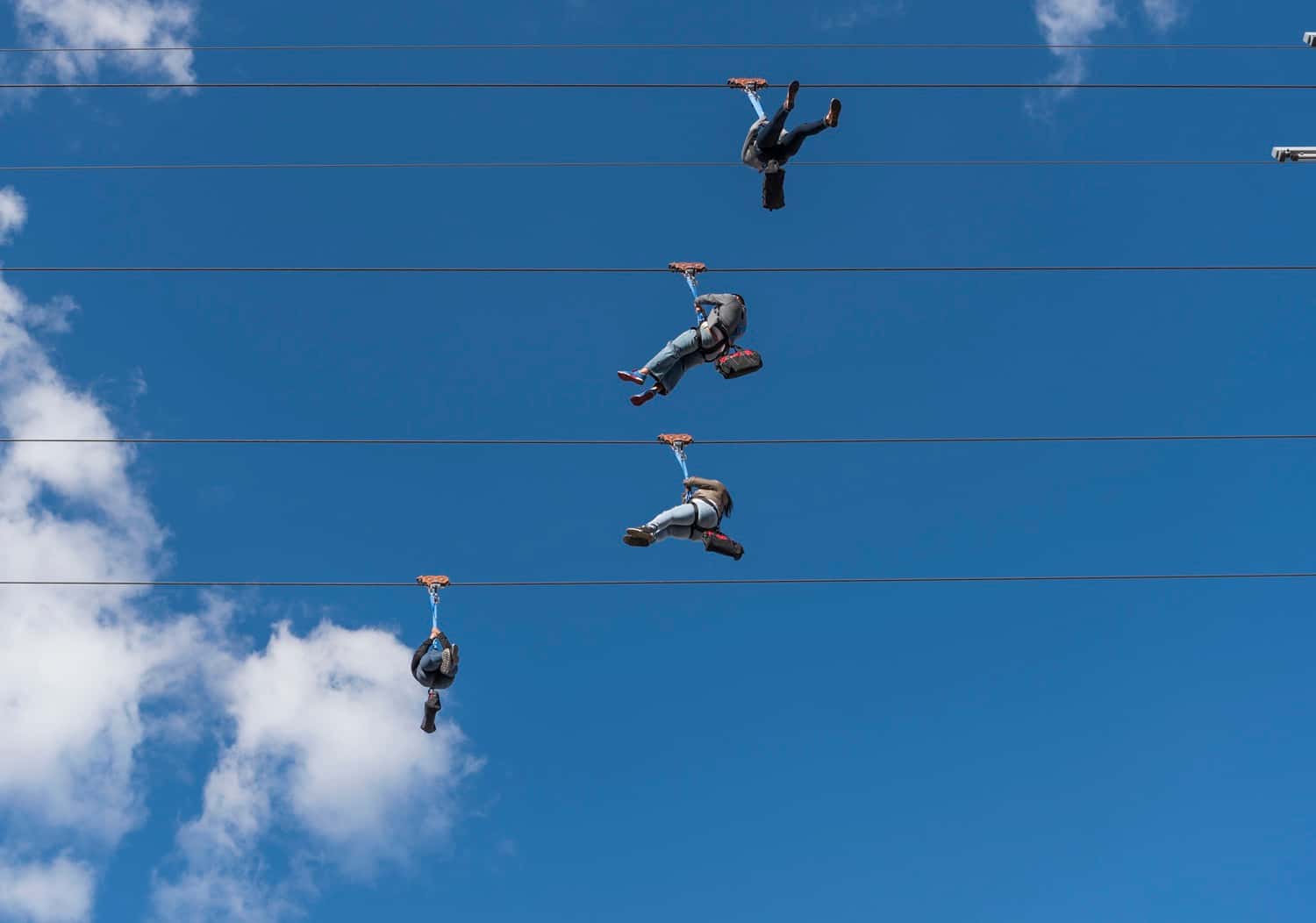Zip line at Fremont street in Florida Luxury Hotel Deals
